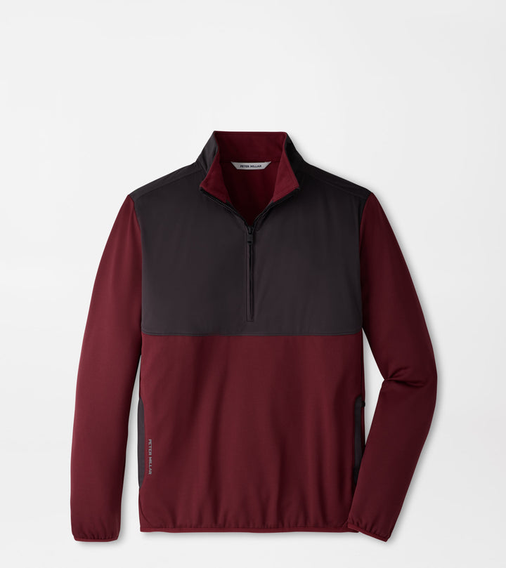 Peter Millar Vail Half-Zip: Bordeaux