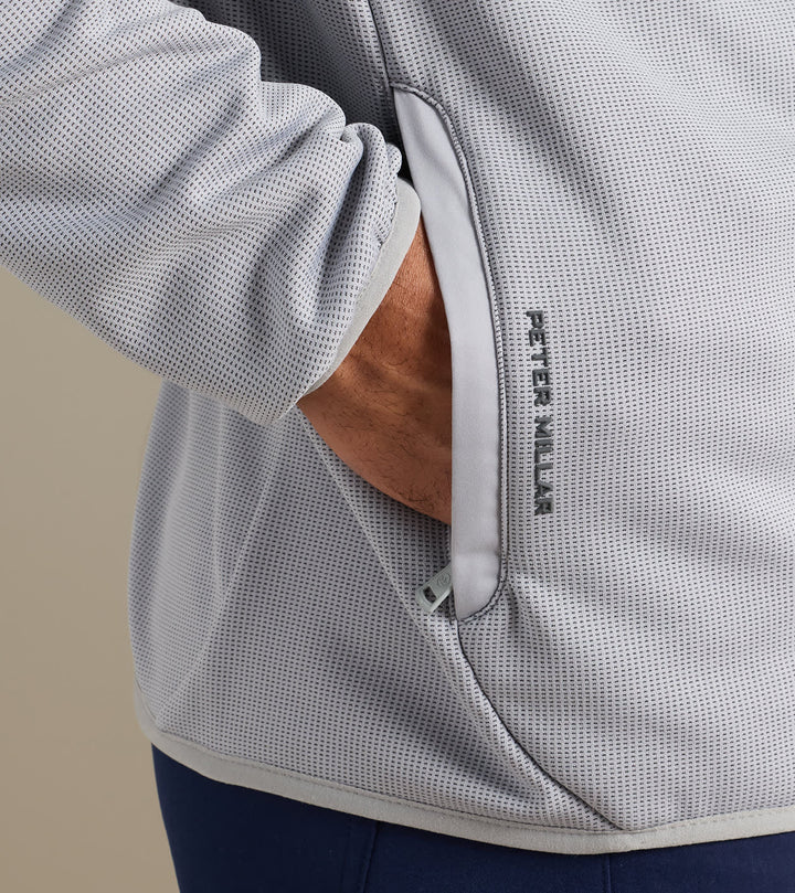 Peter Millar Vail Half-Zip: Gale Grey
