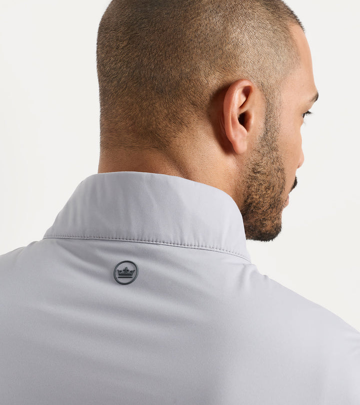 Peter Millar Vail Half-Zip: Gale Grey