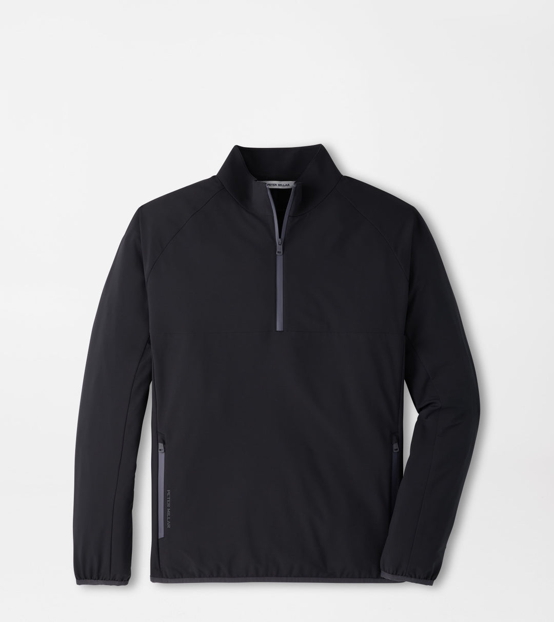 Peter Millar Gale Half-Zip: Black