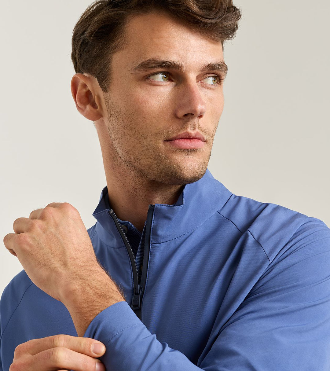 Peter Millar Gale Jacket: Bali Blue