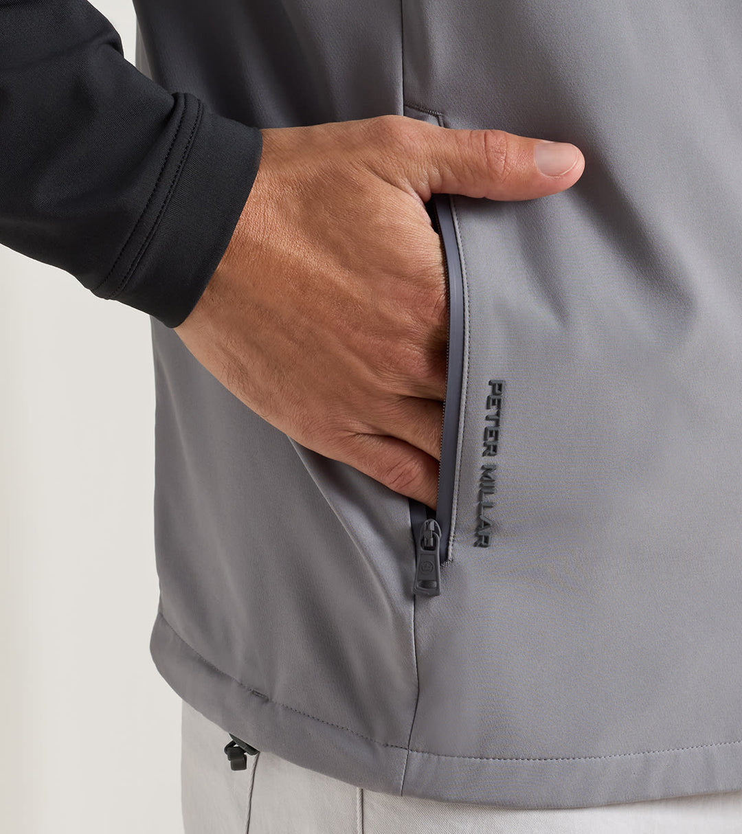 Peter Millar Gale Vest: Oslo Grey