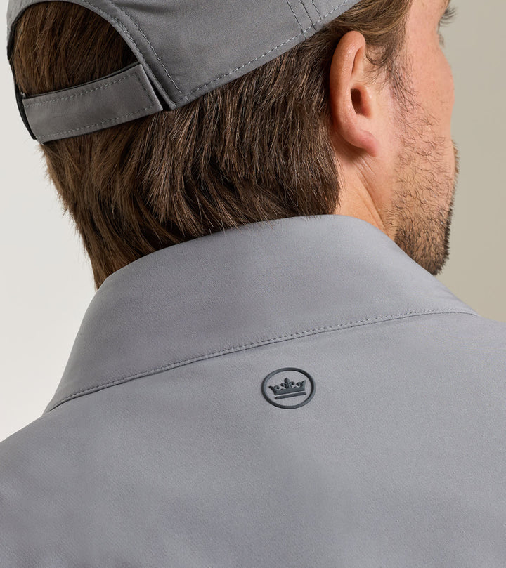 Peter Millar Gale Vest: Oslo Grey