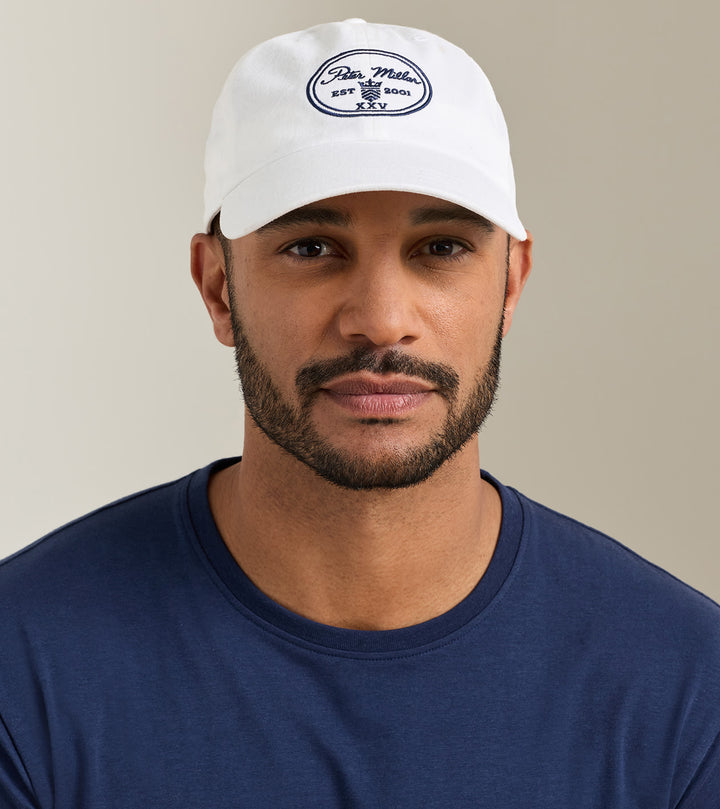 Peter Millar 25th Anniversary Hat: White