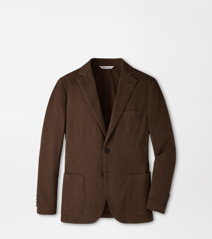Peter Millar Weekend Cotton Cashmere Soft Jacket: French Press