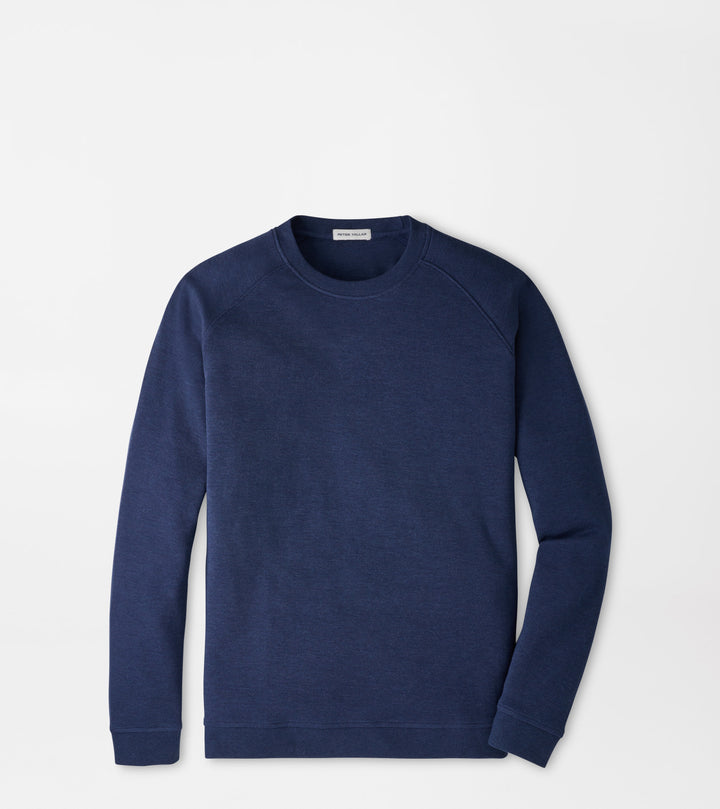 Peter Millar Crown Comfort Knit Crew: Navy