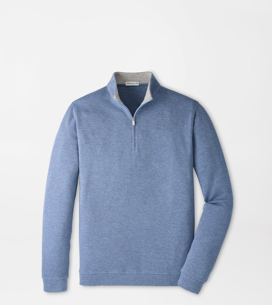 Peter Millar Crown Comfort Quarter-Zip Pullover: Summer Rain