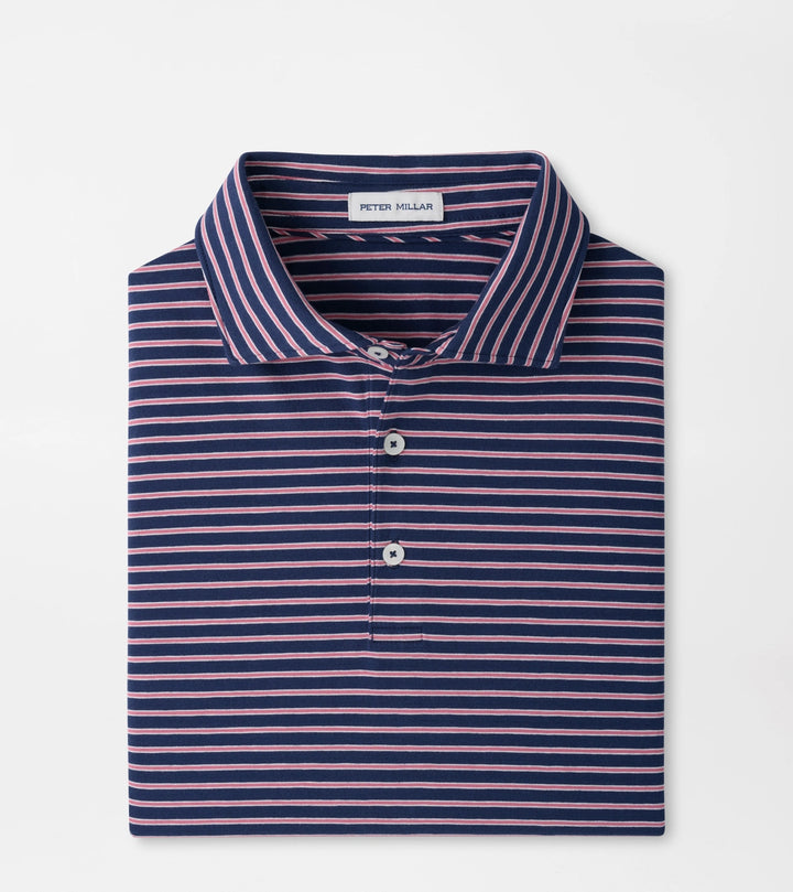 Peter Millar Tripp Crown Flex Cotton Short-Sleeve Polo: Atlantic Navy
