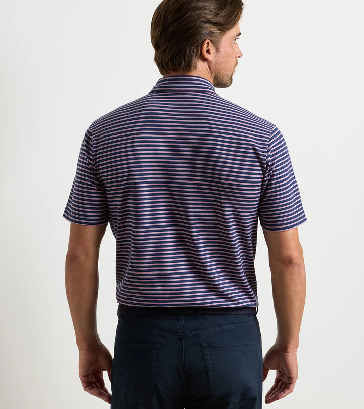 Peter Millar Tripp Crown Flex Cotton Short-Sleeve Polo: Atlantic Navy