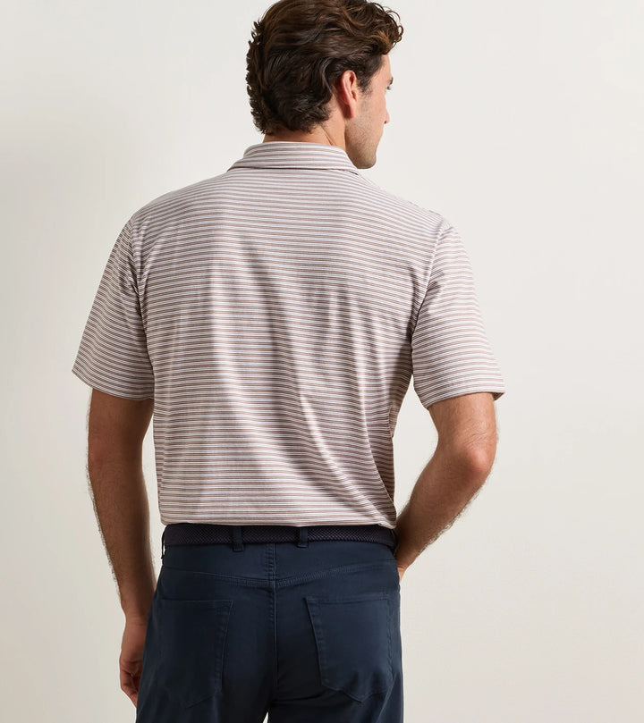 Peter Millar Turner Crown Flex Cotton Short-Sleeve Polo: Sawgrass