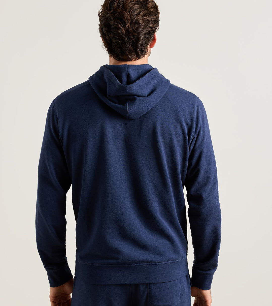 Peter Millar Oasis Pullover Hoodie: Navy