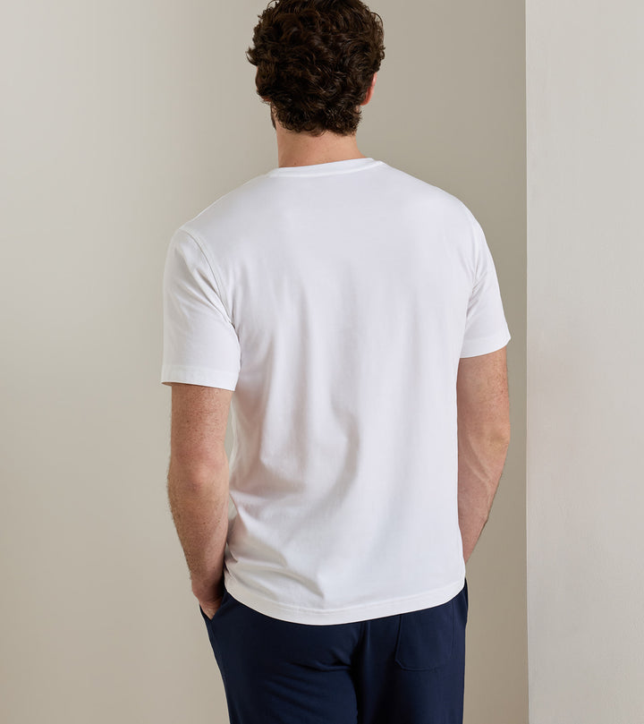 Peter Millar 25th Anniversary T-shirt: White