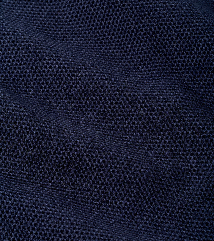 Peter Millar Autumn Crest Honeycomb Crewneck Sweater: Navy
