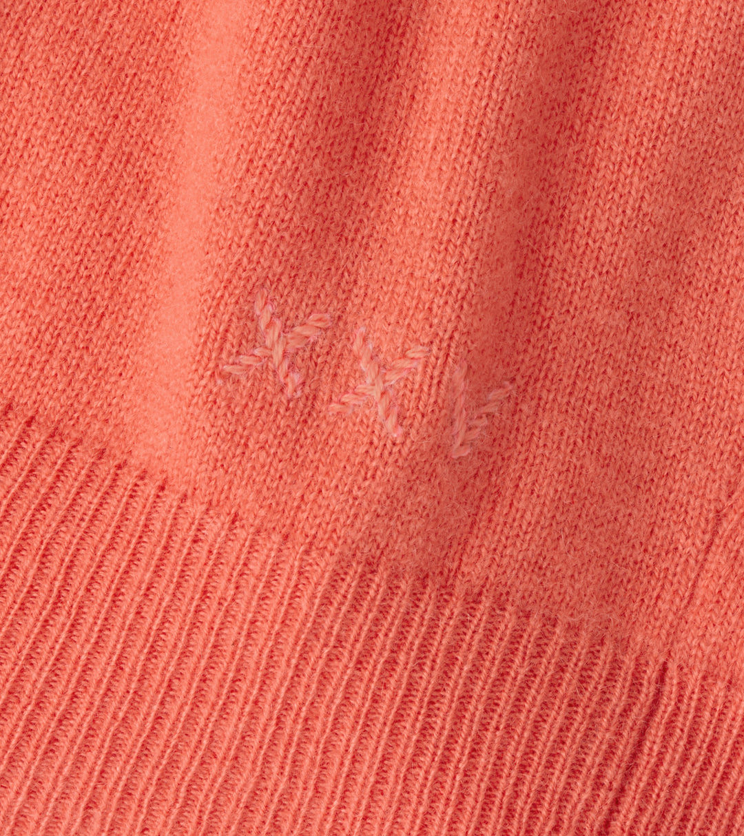 Peter Millar 25th Anniversary Cashmere Quarter-Zip Sweater: Coral