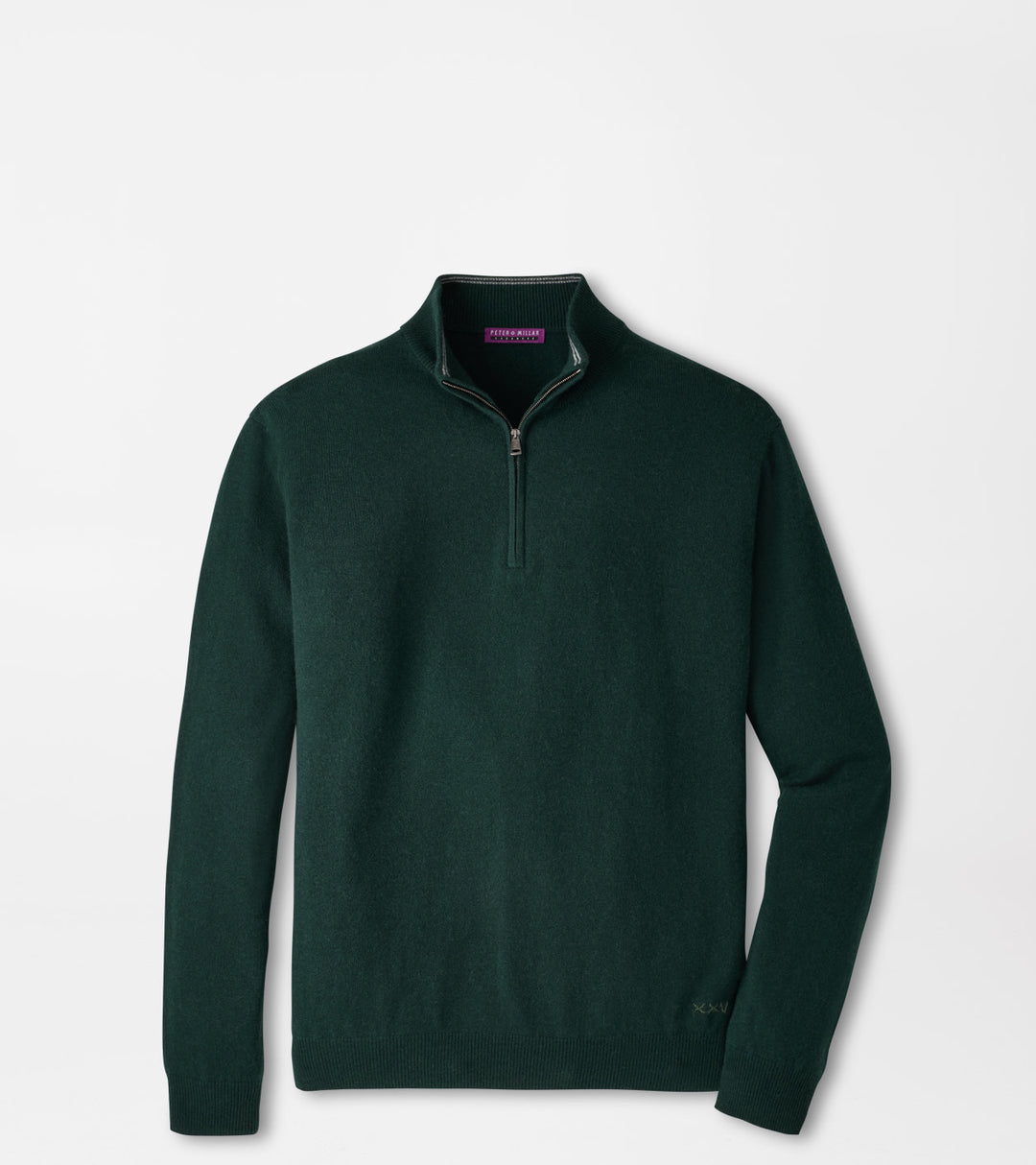 Peter Millar 25th Anniversary Cashmere Quarter-Zip Sweater: Pine Brook