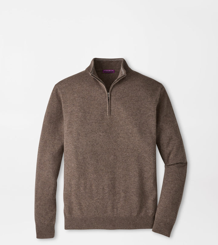 Peter Millar 25th Anniversary Cashmere Quarter-Zip Sweater: Sawgrass