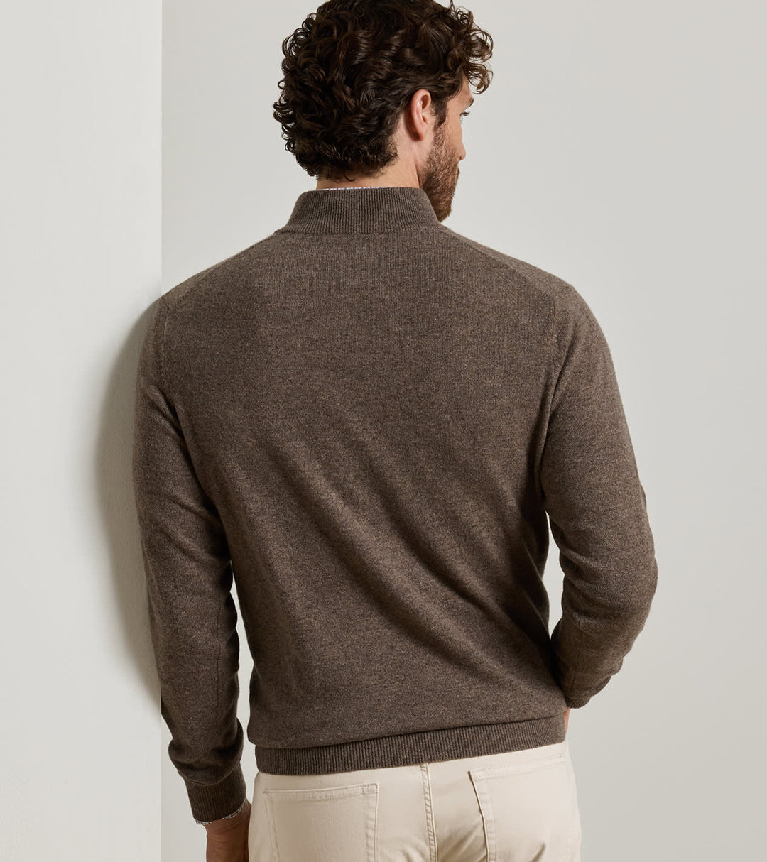 Peter Millar 25th Anniversary Cashmere Quarter-Zip Sweater: Sawgrass