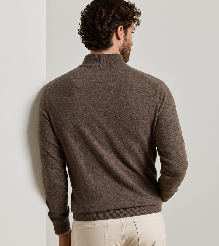 Peter Millar 25th Anniversary Cashmere Quarter-Zip Sweater: Sawgrass