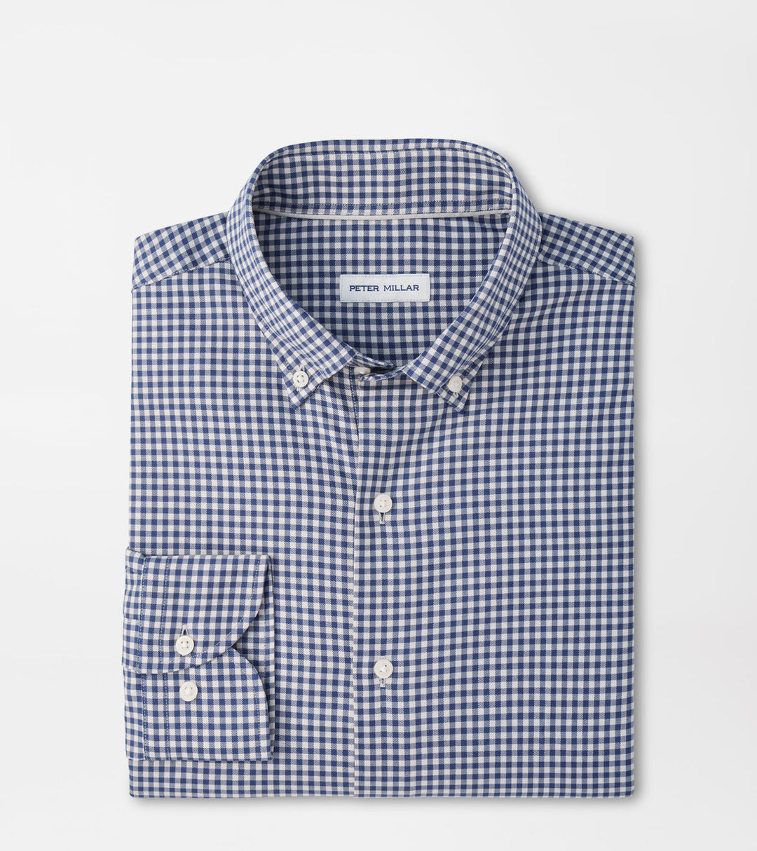 Peter Millar Liam Crown Soft Twill Sport Shirt: Navy
