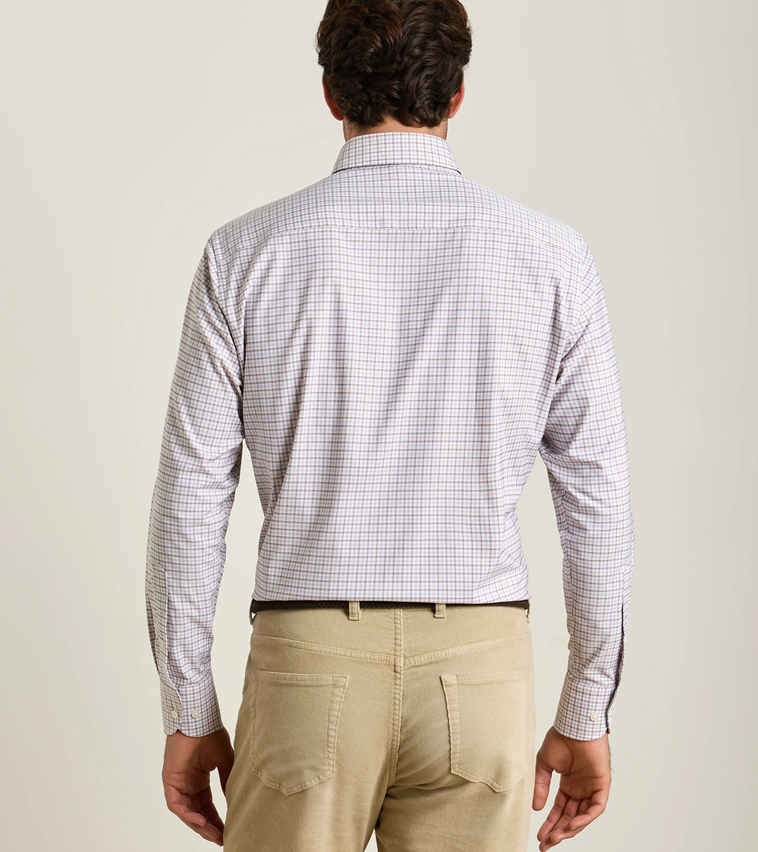 Peter Millar Axel Performance Twill Sport Shirt: Sawgrass