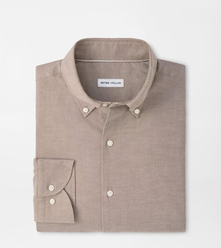 Peter Millar Americana Oxford Sport Shirt: French Press