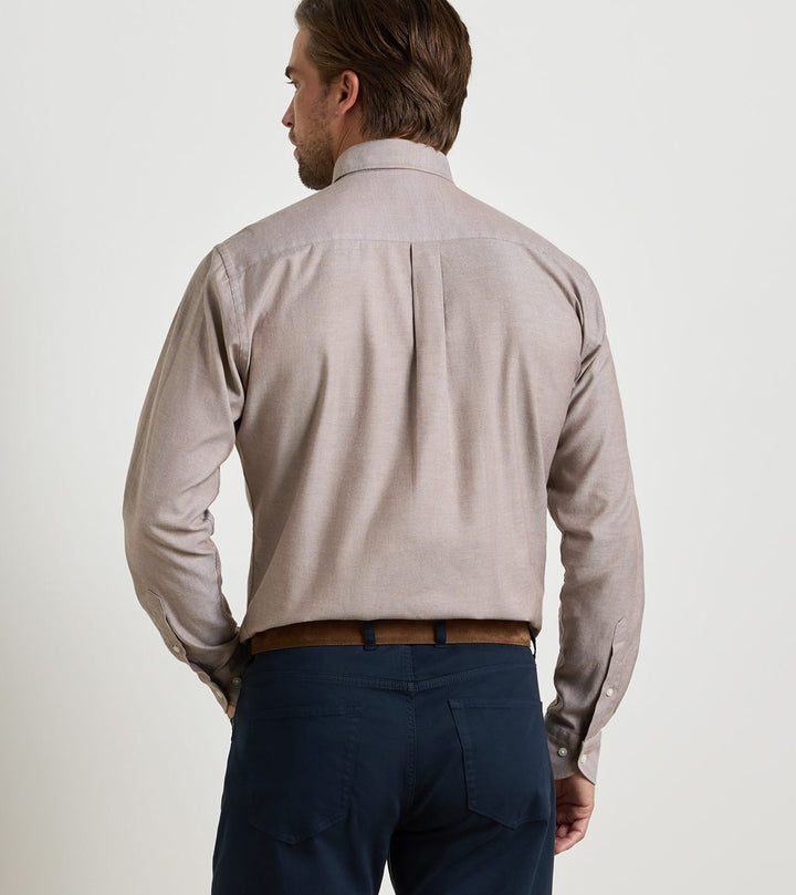 Peter Millar Americana Oxford Sport Shirt: French Press