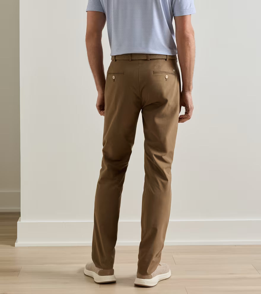 Peter Millar Surge Performance Trouser: Light Mocha