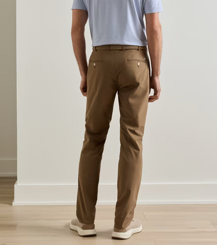 Peter Millar Surge Performance Trouser: Light Mocha