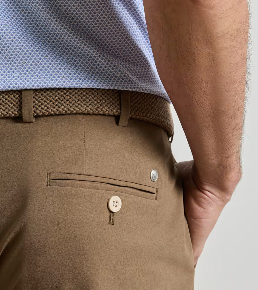 Peter Millar Surge Performance Trouser: Light Mocha