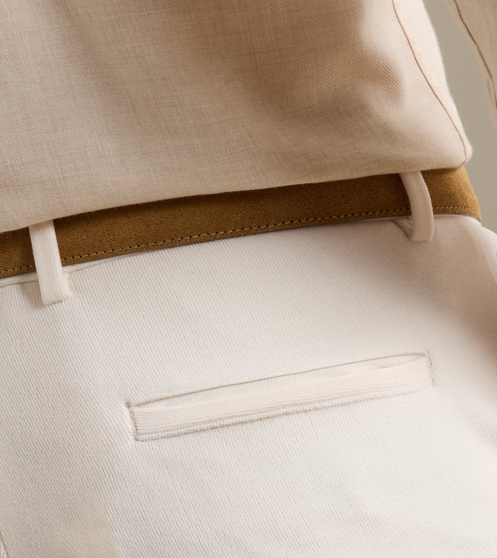 Peter Millar Bingham Corduroy Performance Trouser: Almond