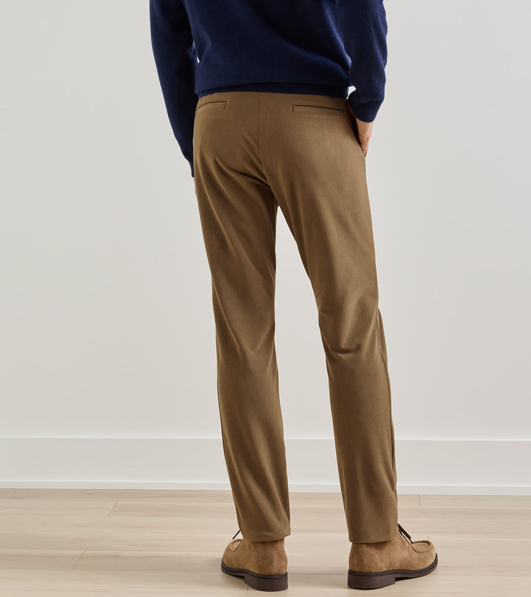 Peter Millar Bingham Corduroy Performance Trouser: Light Mocha