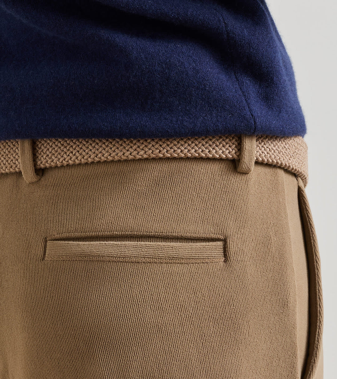 Peter Millar Bingham Corduroy Performance Trouser: Light Mocha