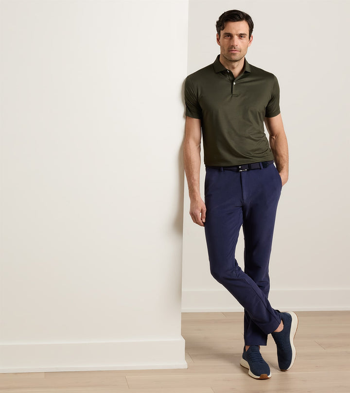 Peter Millar Bingham Corduroy Performance Trouser: Navy