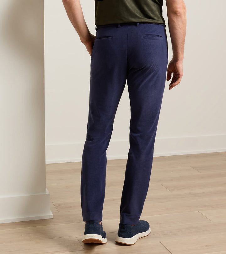Peter Millar Bingham Corduroy Performance Trouser: Navy