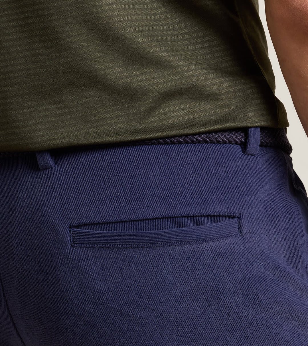 Peter Millar Bingham Corduroy Performance Trouser: Navy