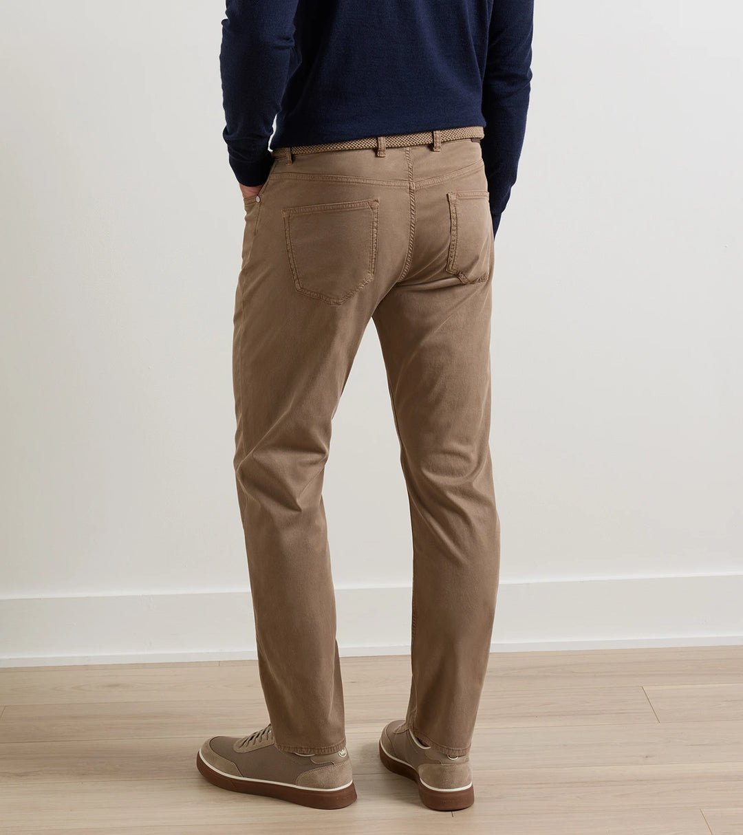 Peter Millar Crown Crafted Wayfare Five-Pocket Pant: Chestnut