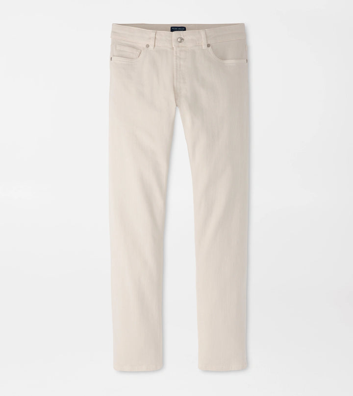 Peter Millar Crown Crafted Fairfield Garment Dyed Denim: Almond