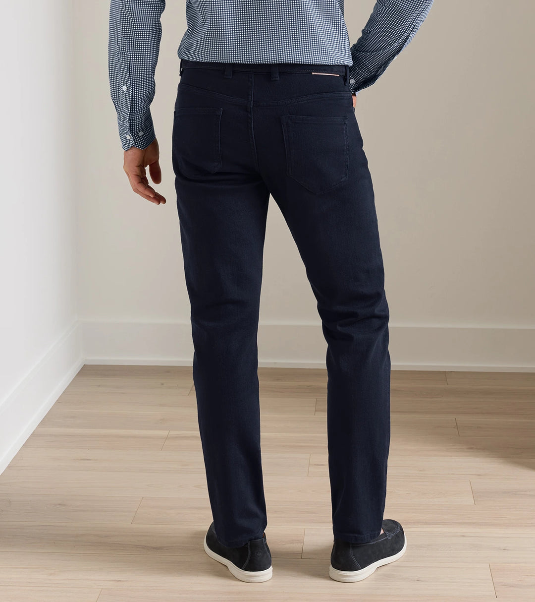 Peter Millar Crown Crafted Fairfield Garment Dyed Denim: Navy