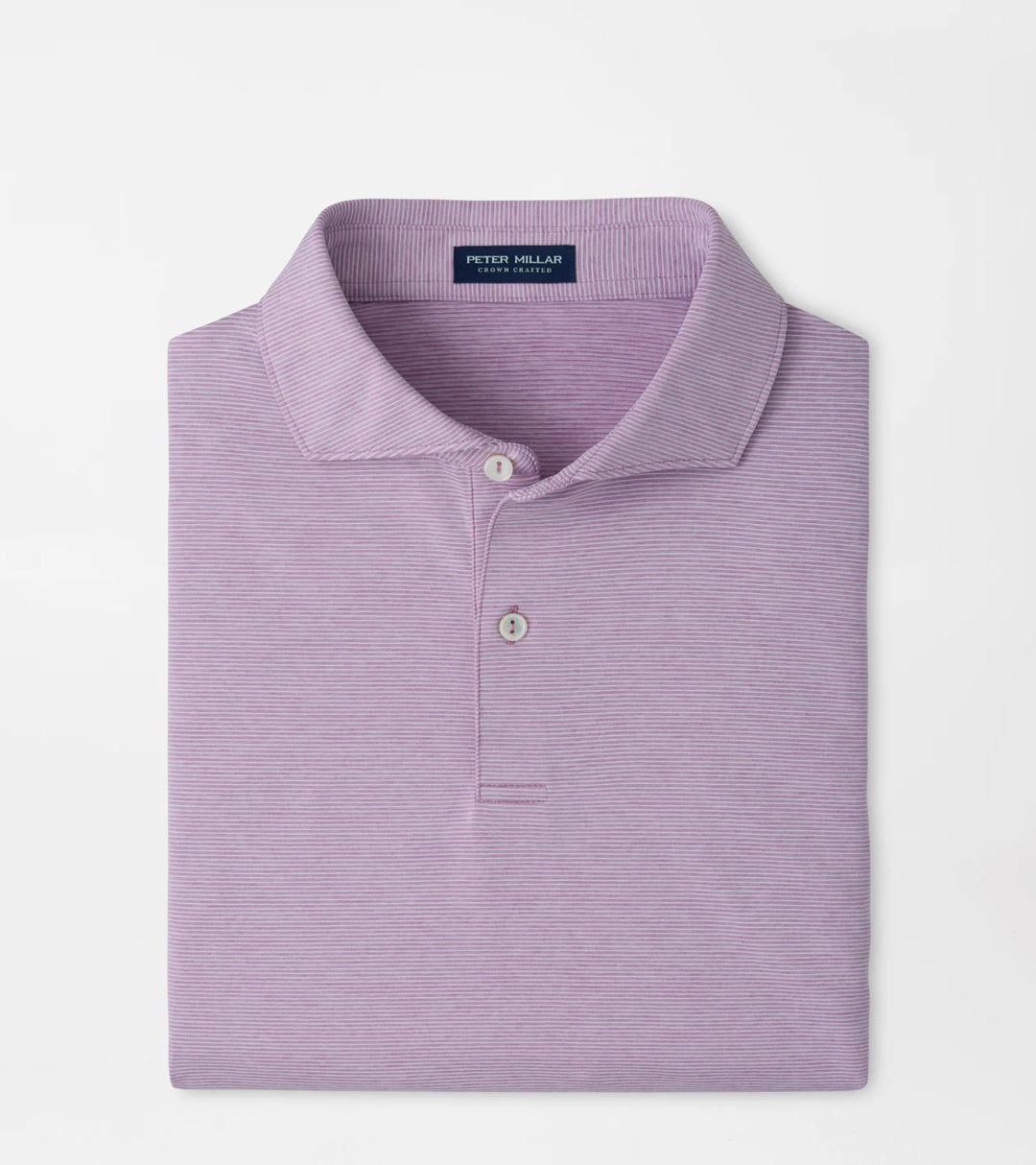 Peter Millar Crown Crafted Treble Performance Jersey Polo: Soft Orchid
