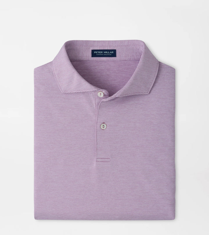 Peter Millar Crown Crafted Treble Performance Jersey Polo: Soft Orchid