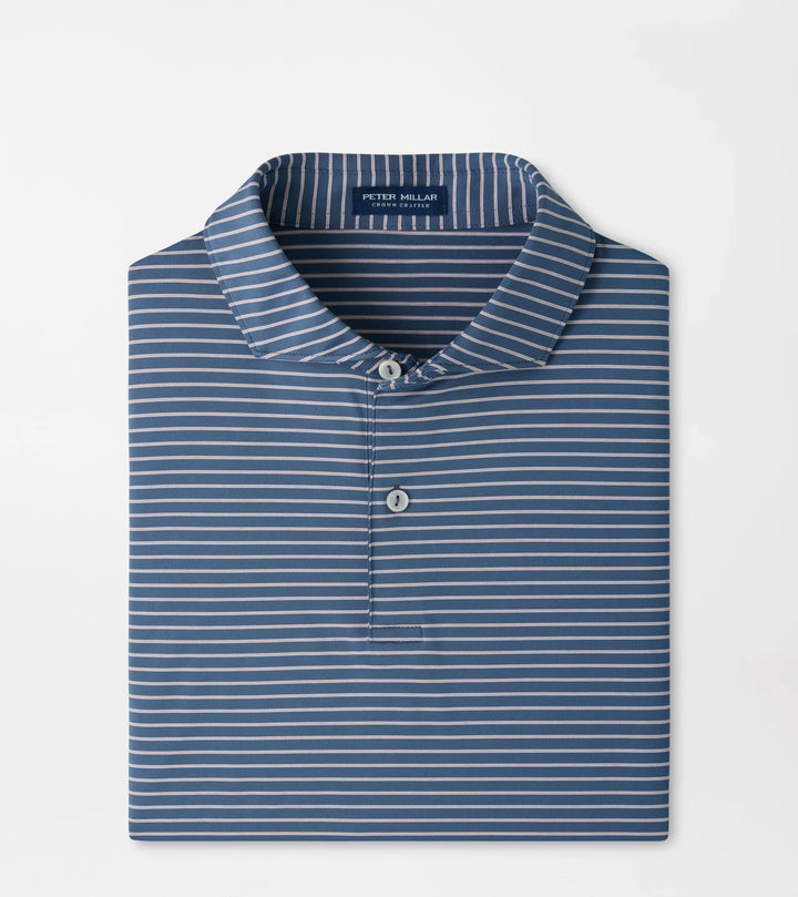 Peter Millar Crown Crafted Keynote Performance Jersey Polo: Cadet