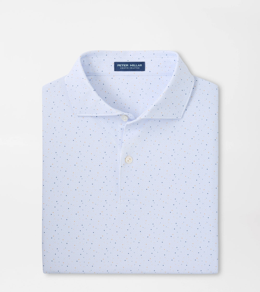 Peter Millar Crown Crafted Campania Performance Jersey Polo: White