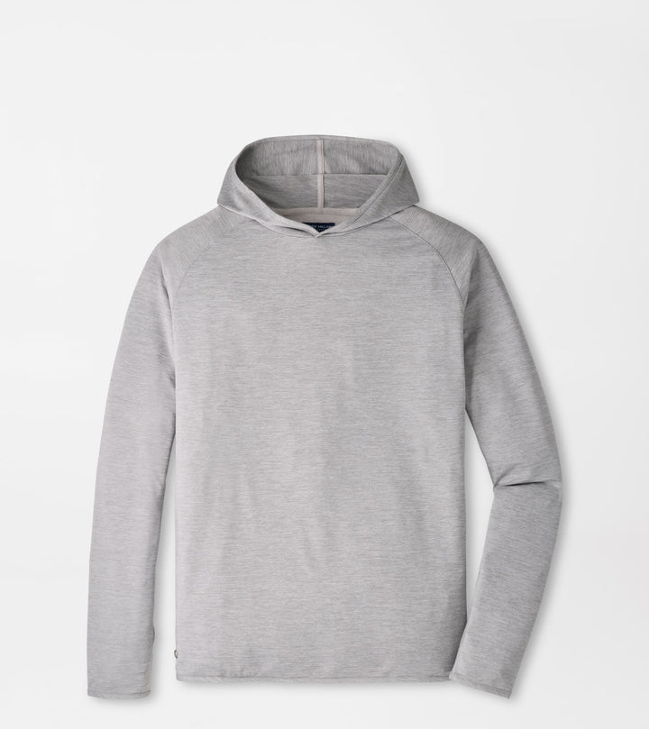 Peter Millar Stealth Performance Hoodie: Gale Grey