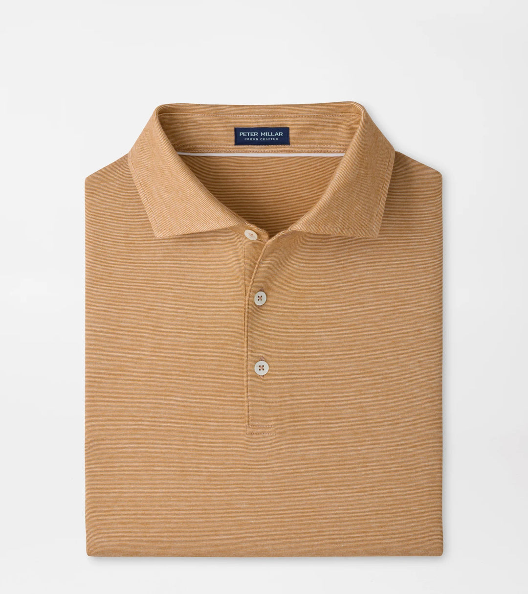 Peter Millar Excursionist Flex Short-Sleeve Polo: Spiced Cider