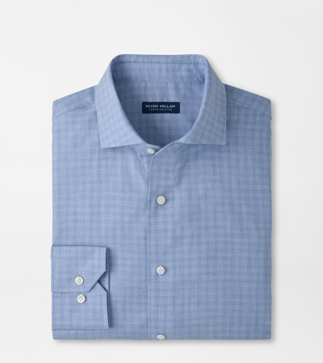 Peter Millar Felix Cotton Sport Shirt: Windy Blue