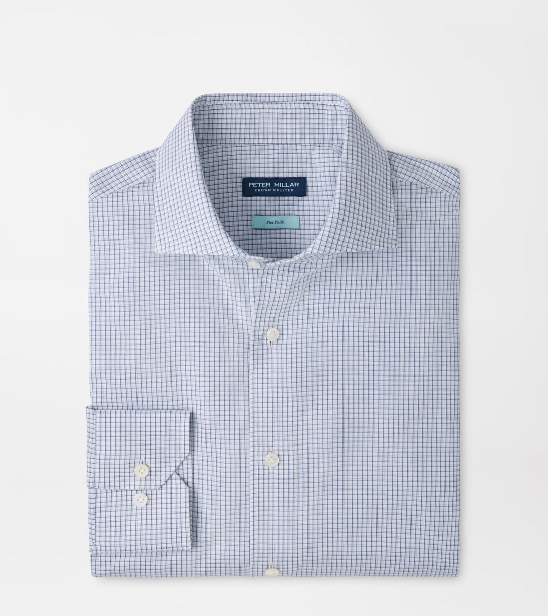 Peter Millar Kenneth Cotton Sport Shirt: Cadet