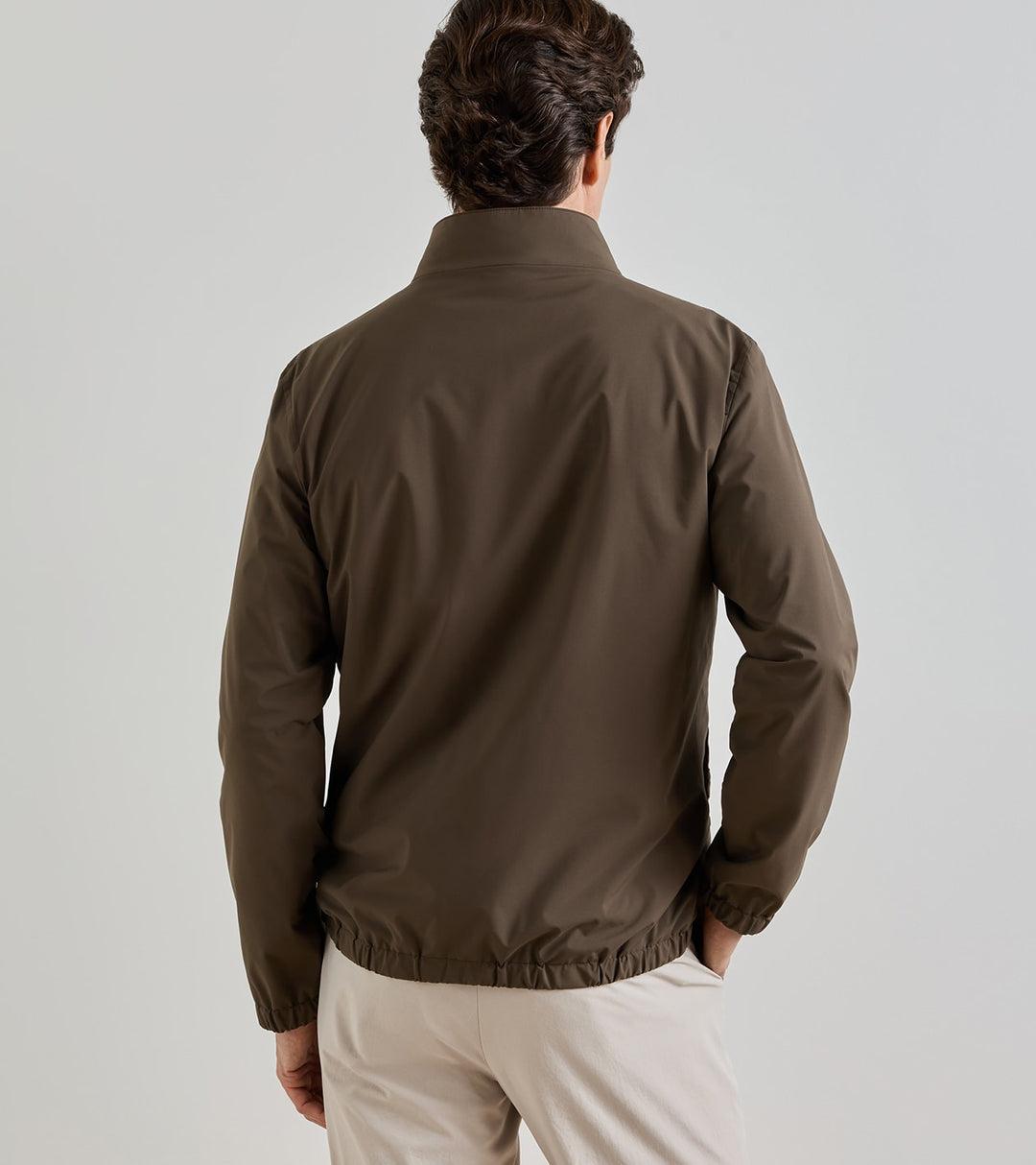 Peter Millar Ryder 3-in-1 Jacket & Vest: Ash Brown