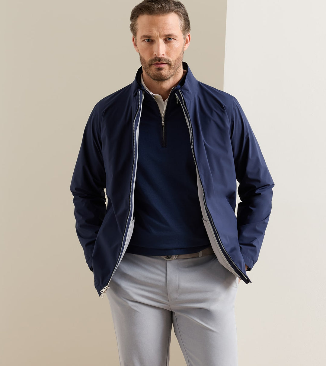 Peter Millar Ryder 3-in-1 Jacket & Vest: Navy