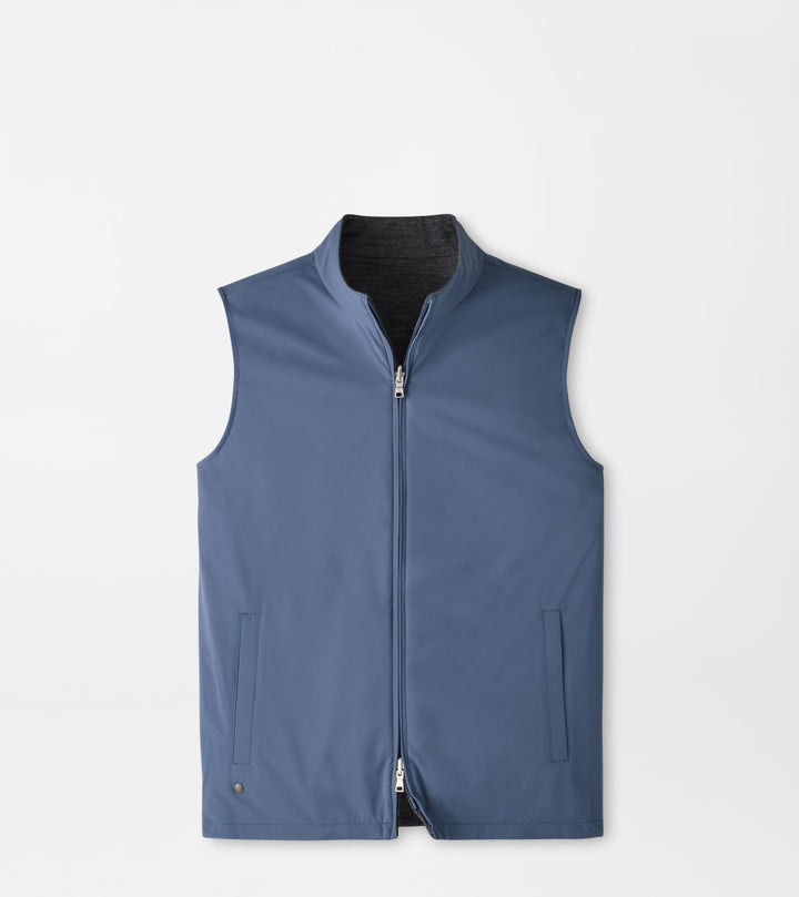 Peter Millar Ryder Reversible Vest: Cadet