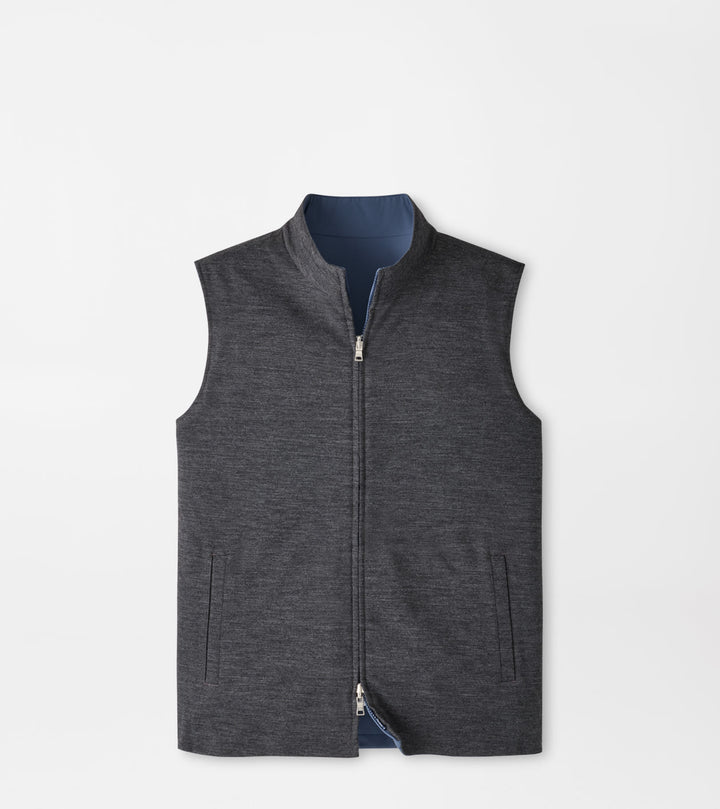 Peter Millar Ryder Reversible Vest: Cadet